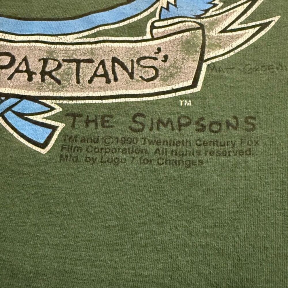 Vintage Michigan State Bart Tee - Picture 3 of 8